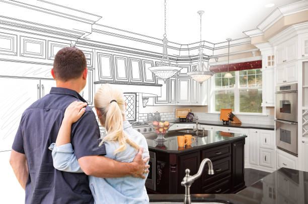 Professional Cabinet Installation technician working in Flourtown, PA
